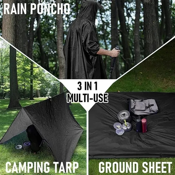 3-In-1 Multi-Functional Poncho Raincoat 5