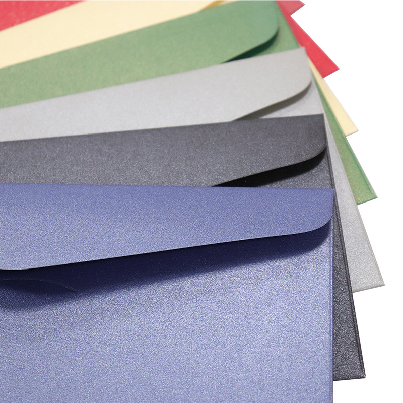 Thickened metallic lustrous logo business envelope 2