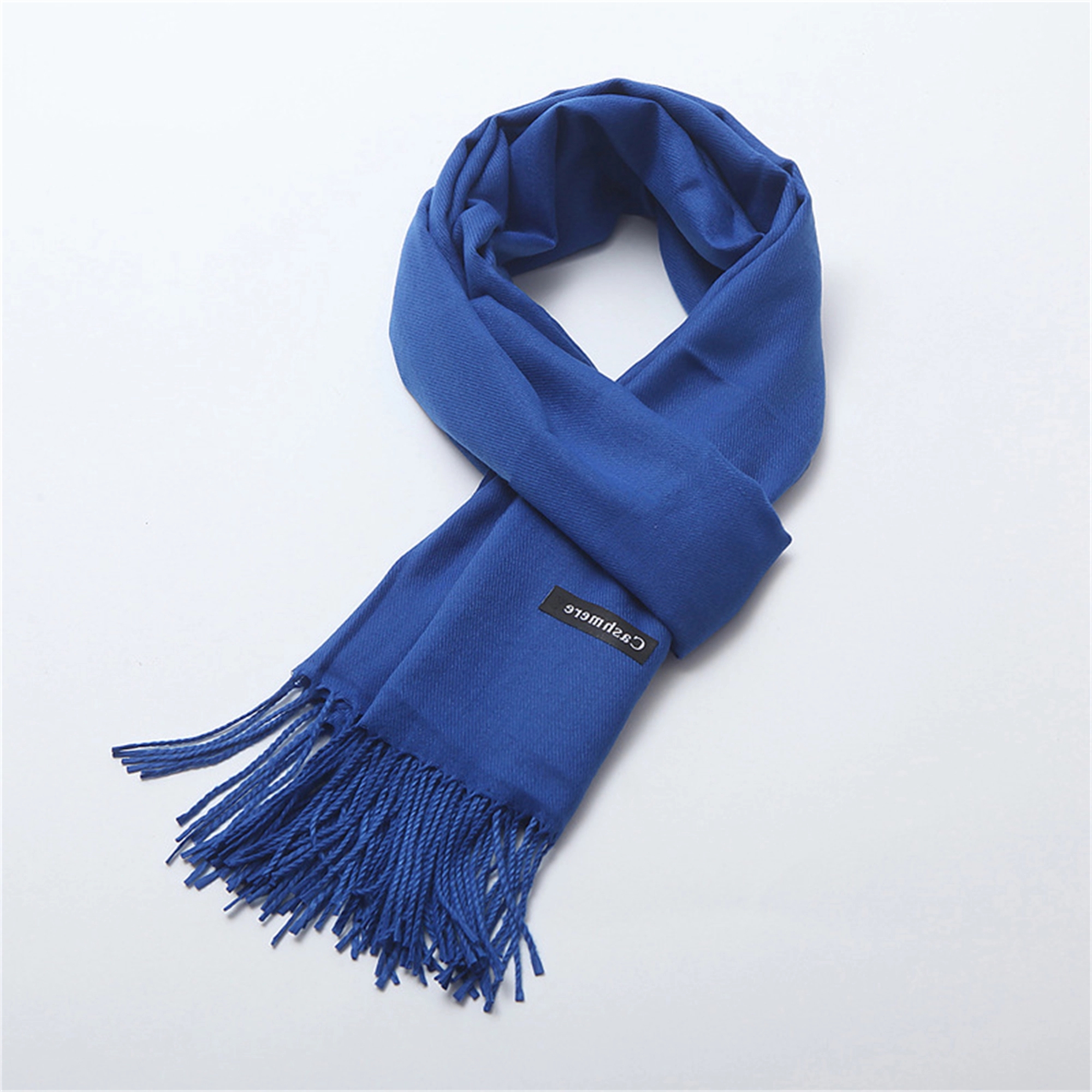 Pashmina Solid Shawl Wrap Scarf w/Fringes 6