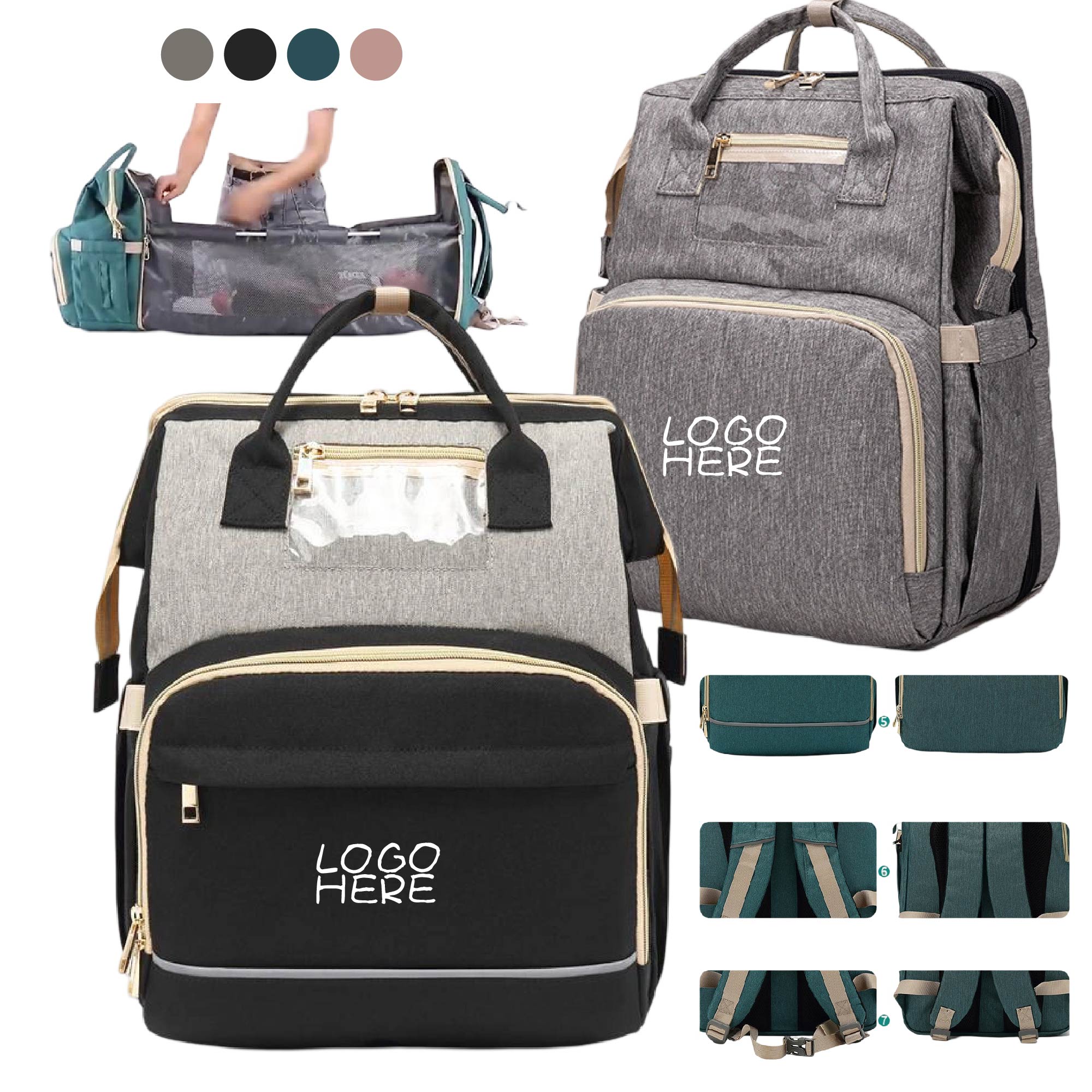 Mom`s Diaper Backpack 2