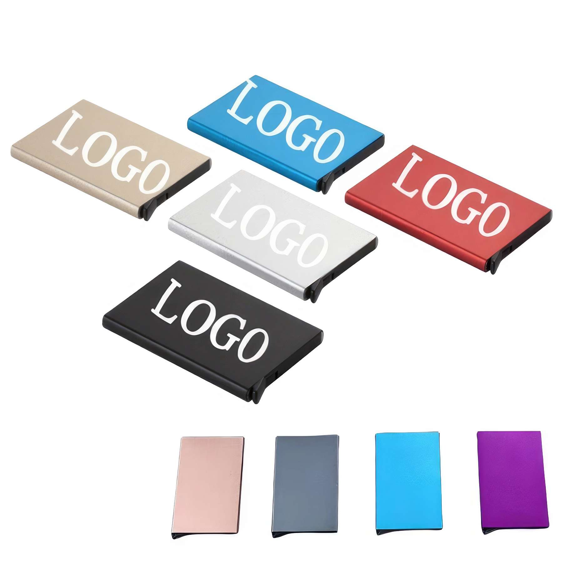 Metal Business Card Holder Case Wallet for Men and Women 1