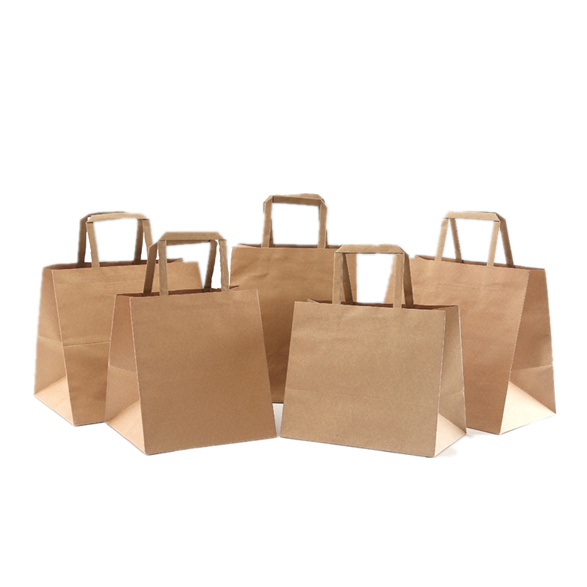 Kraft Paper Bag With Handle Rush Service 2