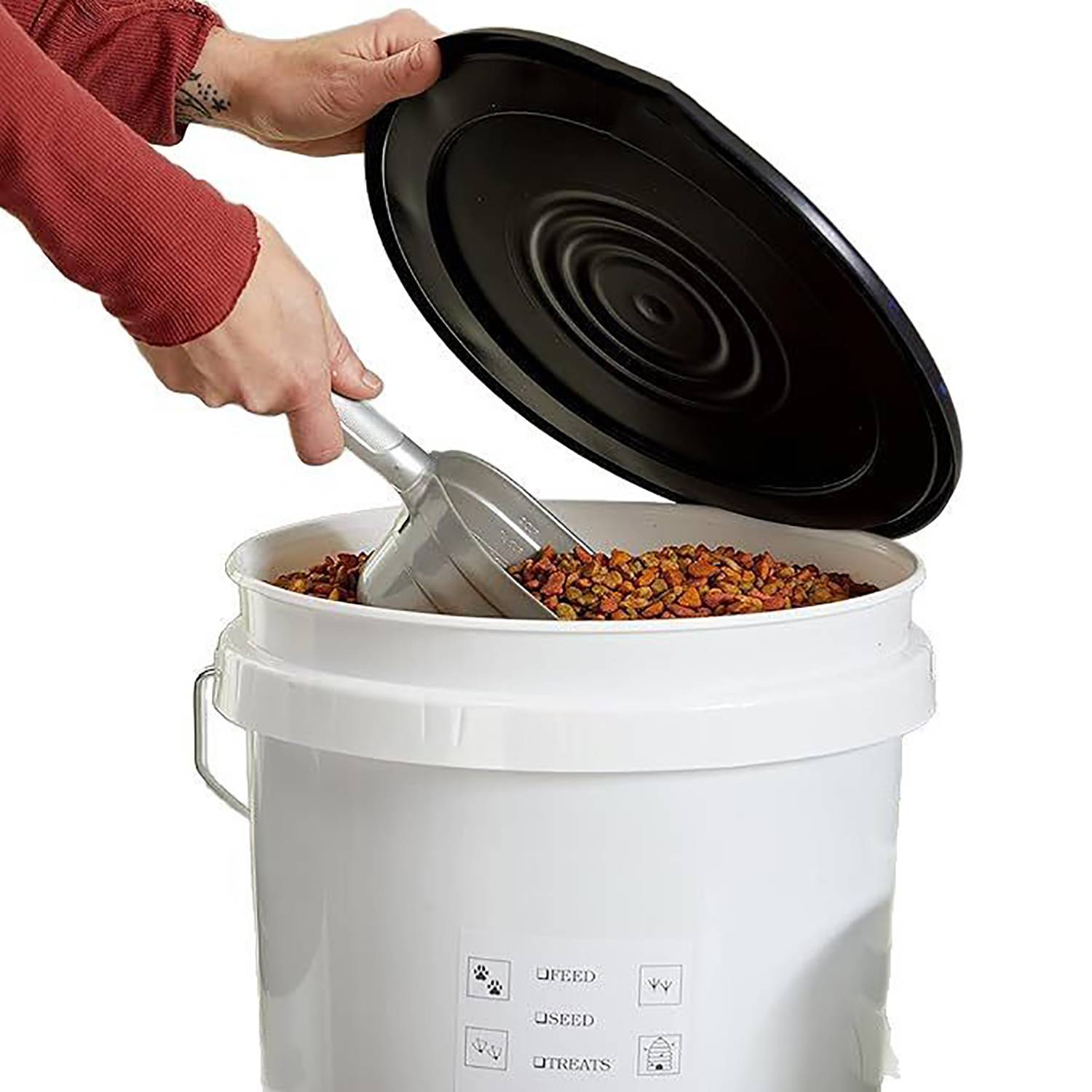 Moisture-Proof Pet Food Storage Bucket For Home Use 5