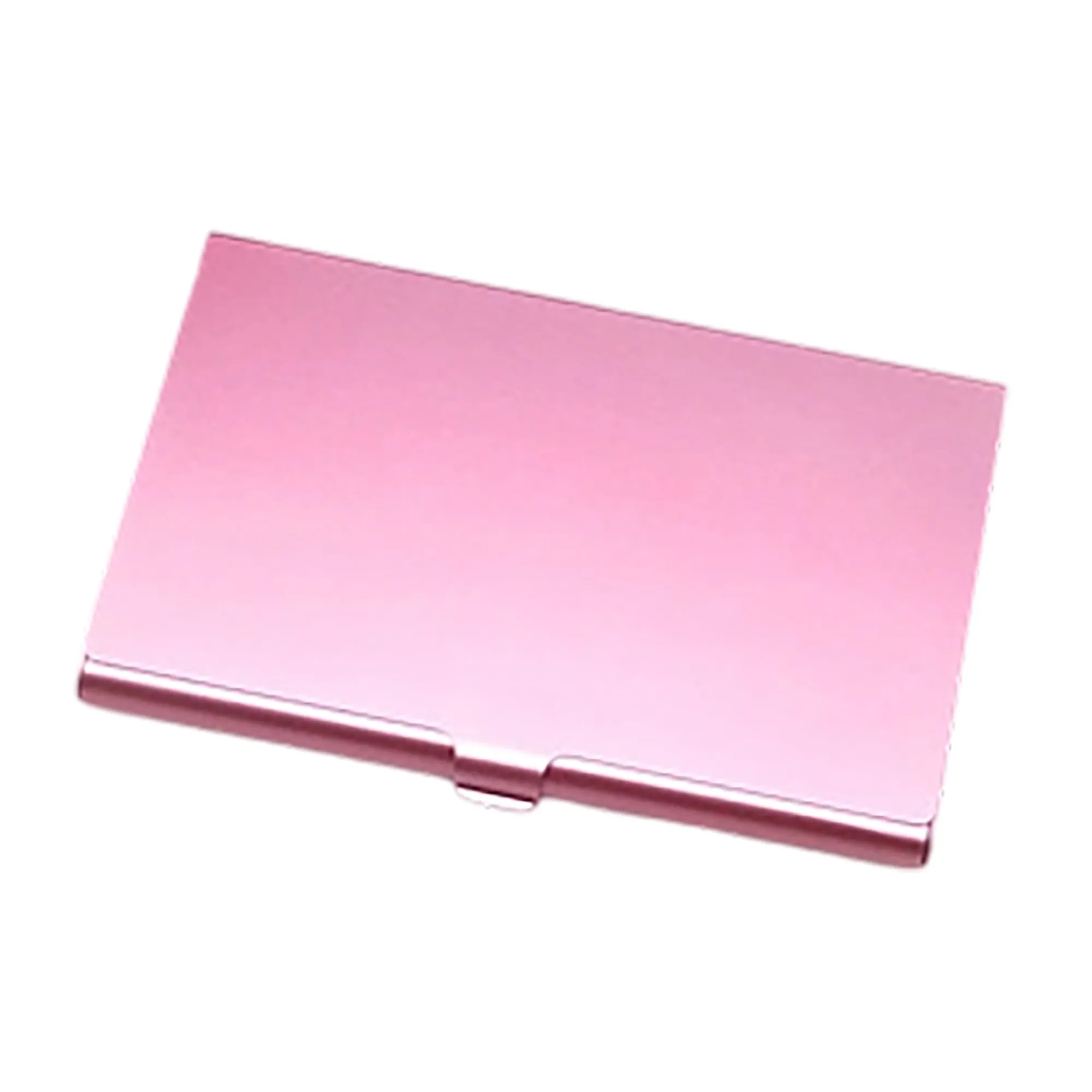 Slim Aluminum Business Card Holder Compact 13