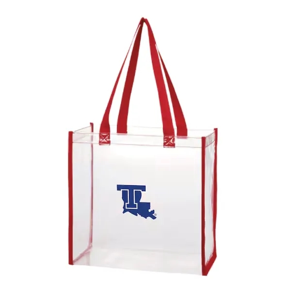 Clear Vinyl Stadium Tote 4