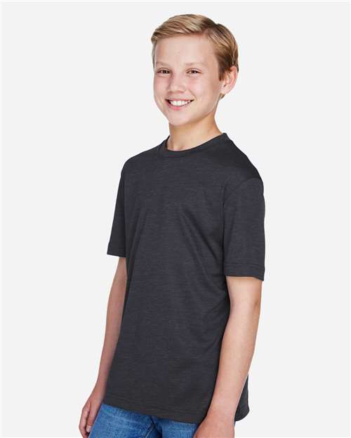 Youth Sonic Heather Performance T-Shirt - TT11HY 49
