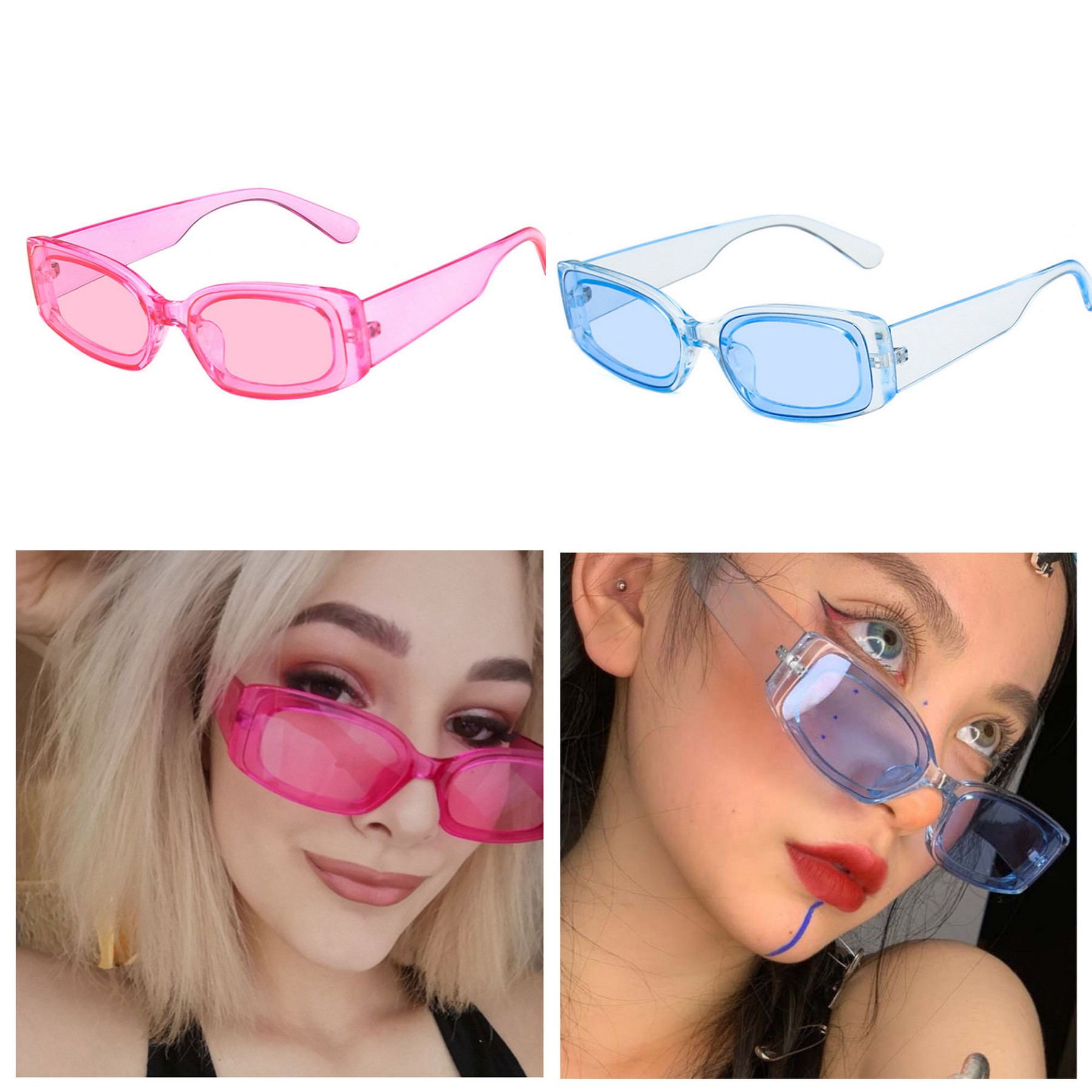 Flat Top Fashion Shades Sunglasses 3