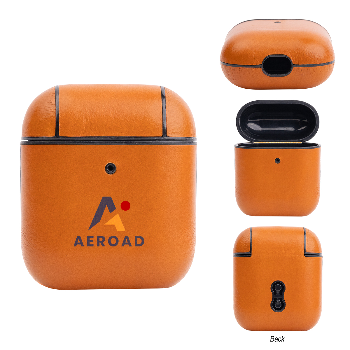 Leather Earbuds Charging Case 1