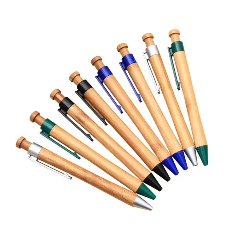 The Camden Bamboo Retractable Wheat Straw Eco-Pen 6