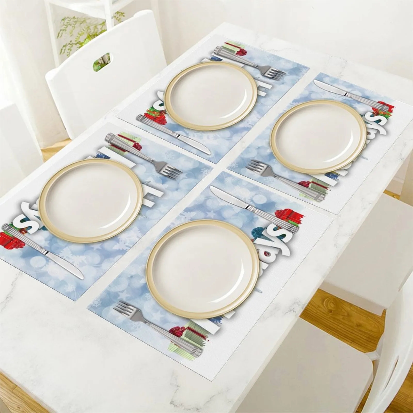 PVC Woven Placemat with Logo 5
