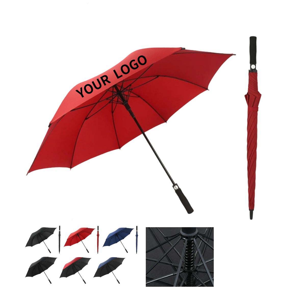 Rain Sun Protection Umbrella with Strong Frame 4