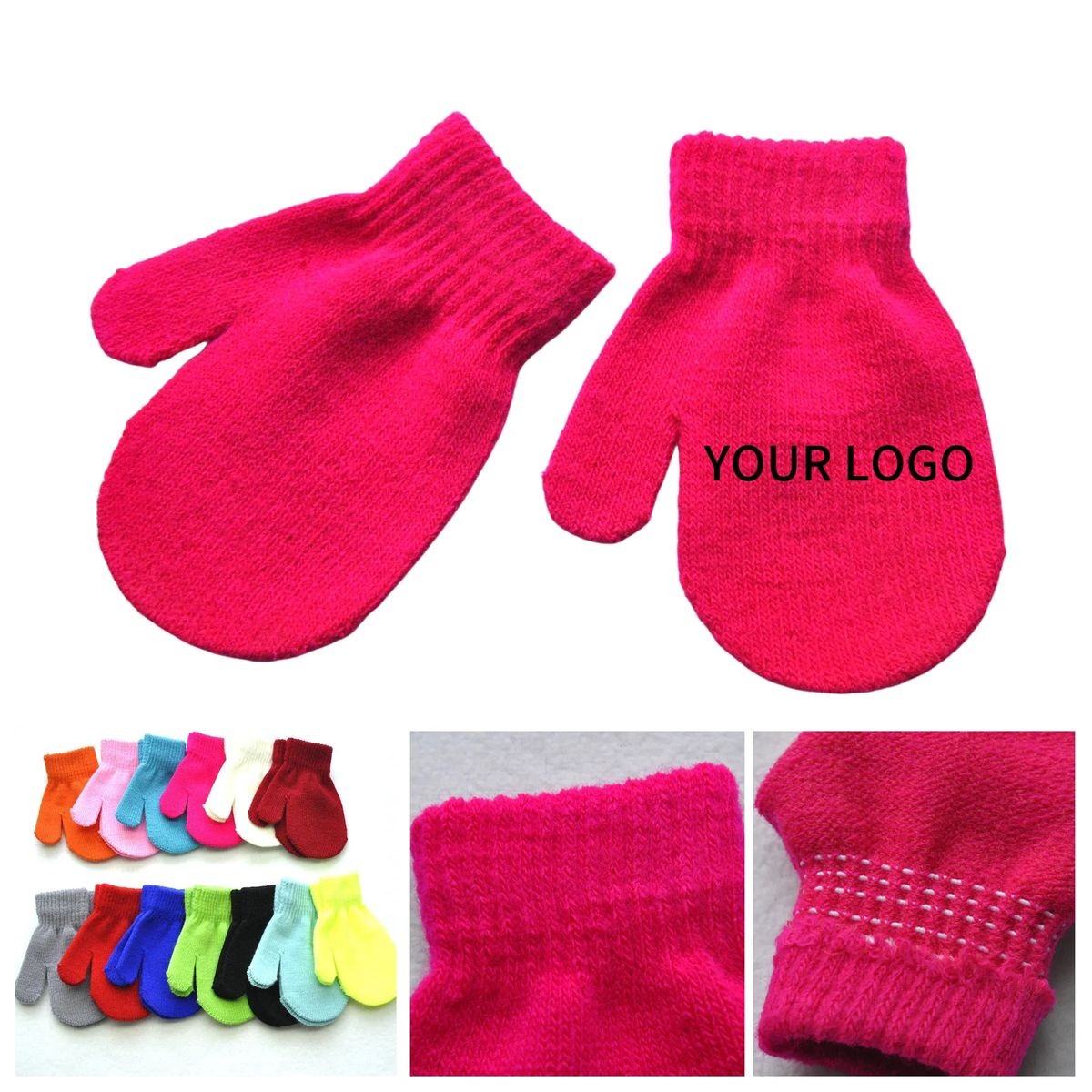 Acrylic Fiber Gloves for Cold Weather 3
