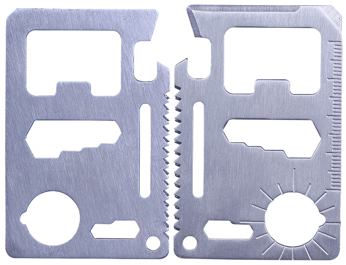 11-Function Survival Pocket Card Tool 5