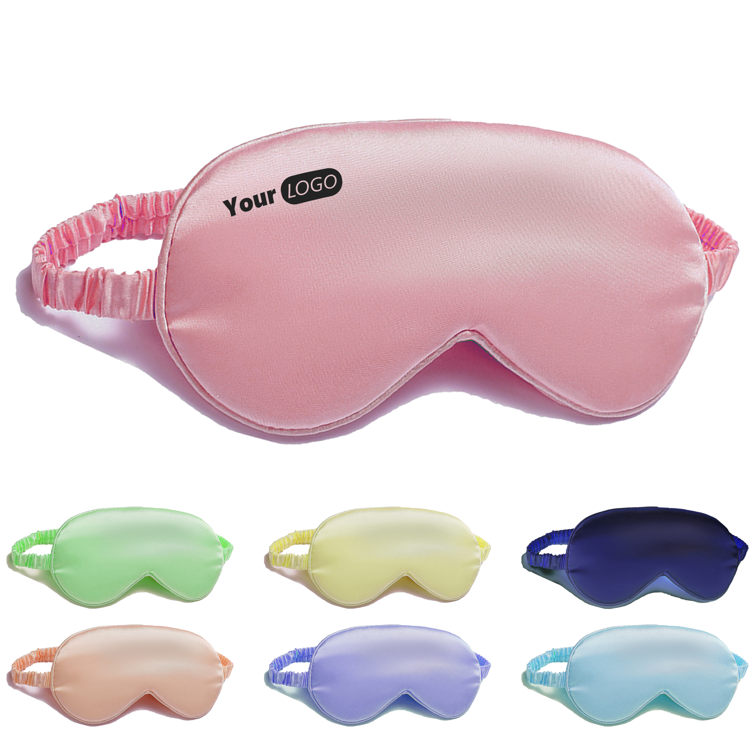 Silk Satin Sleep Mask For Enhanced Sleep And Skin Care 2