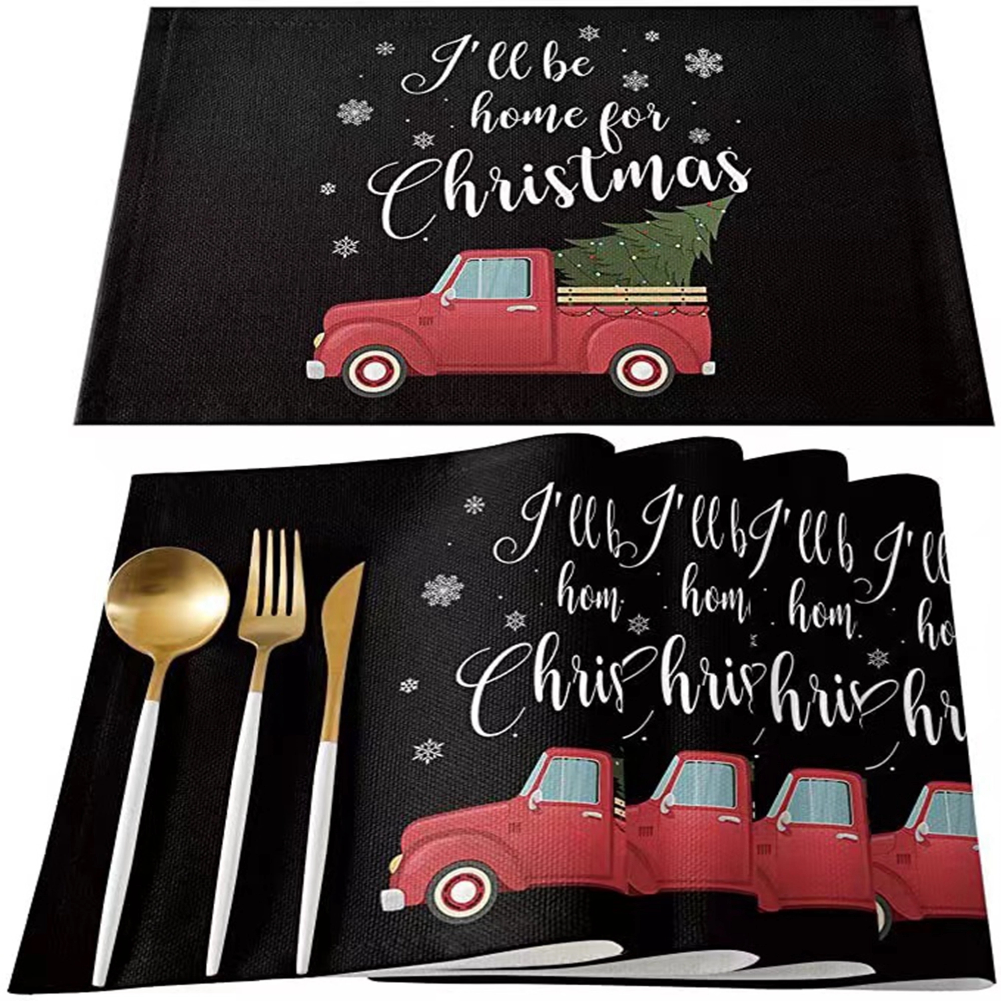 Decorations Natural Linen Placemats  of Dining Room 14