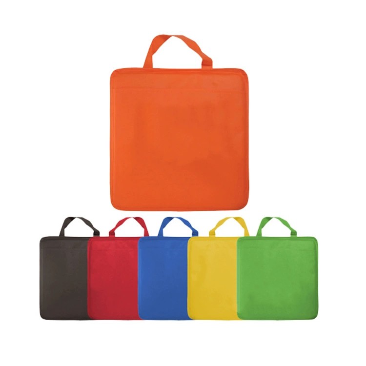 Customized Non Woven Stadium Cushion w/Pocket 1