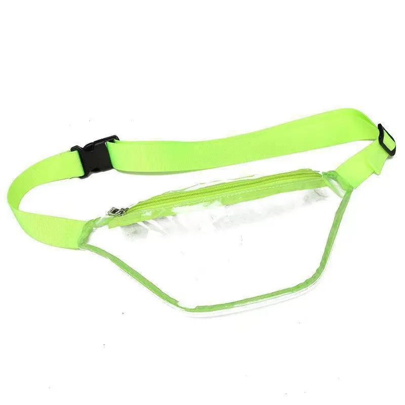 Transparent PVC Waist Bag with Adjustable Strap 8