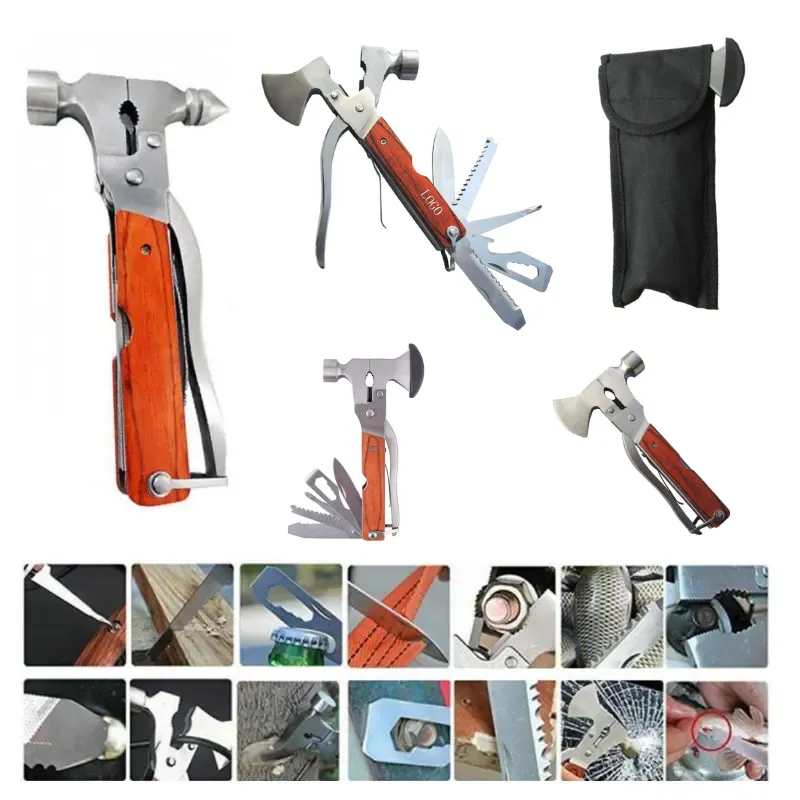 18 In 1 Survival Compact Hatchet Multi Tool 2