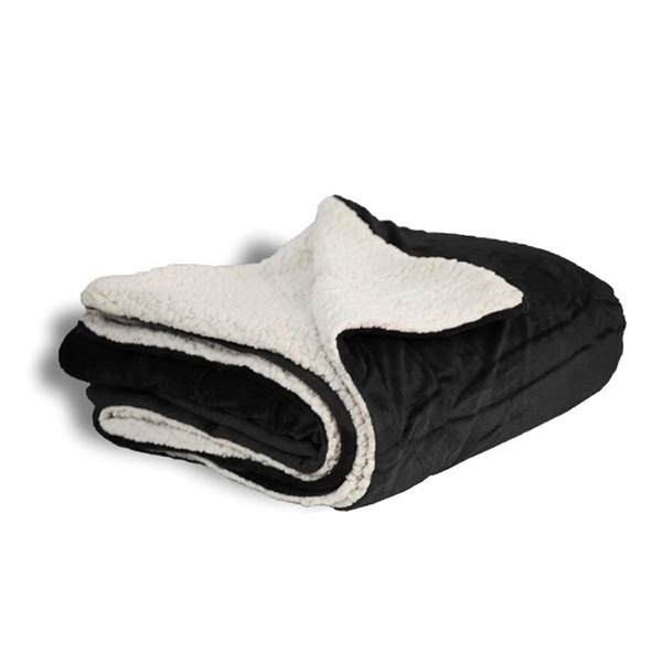 Sutterwood - Deluxe Micro Mink Sherpa Blanket 2