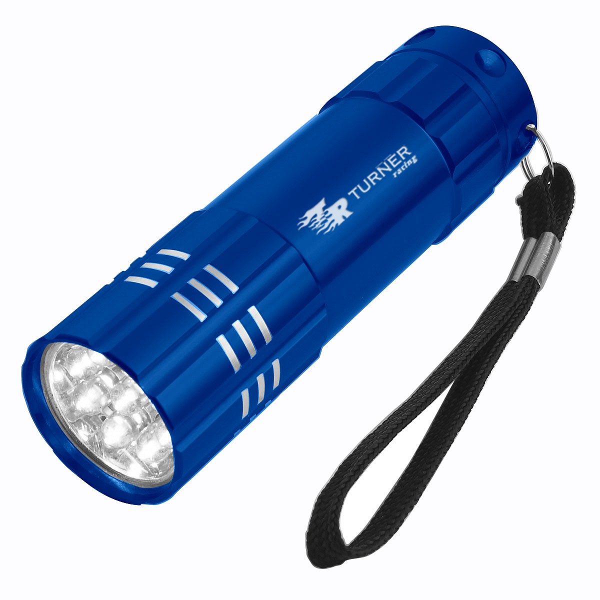 Aluminum LED Flashlight With Strap 8