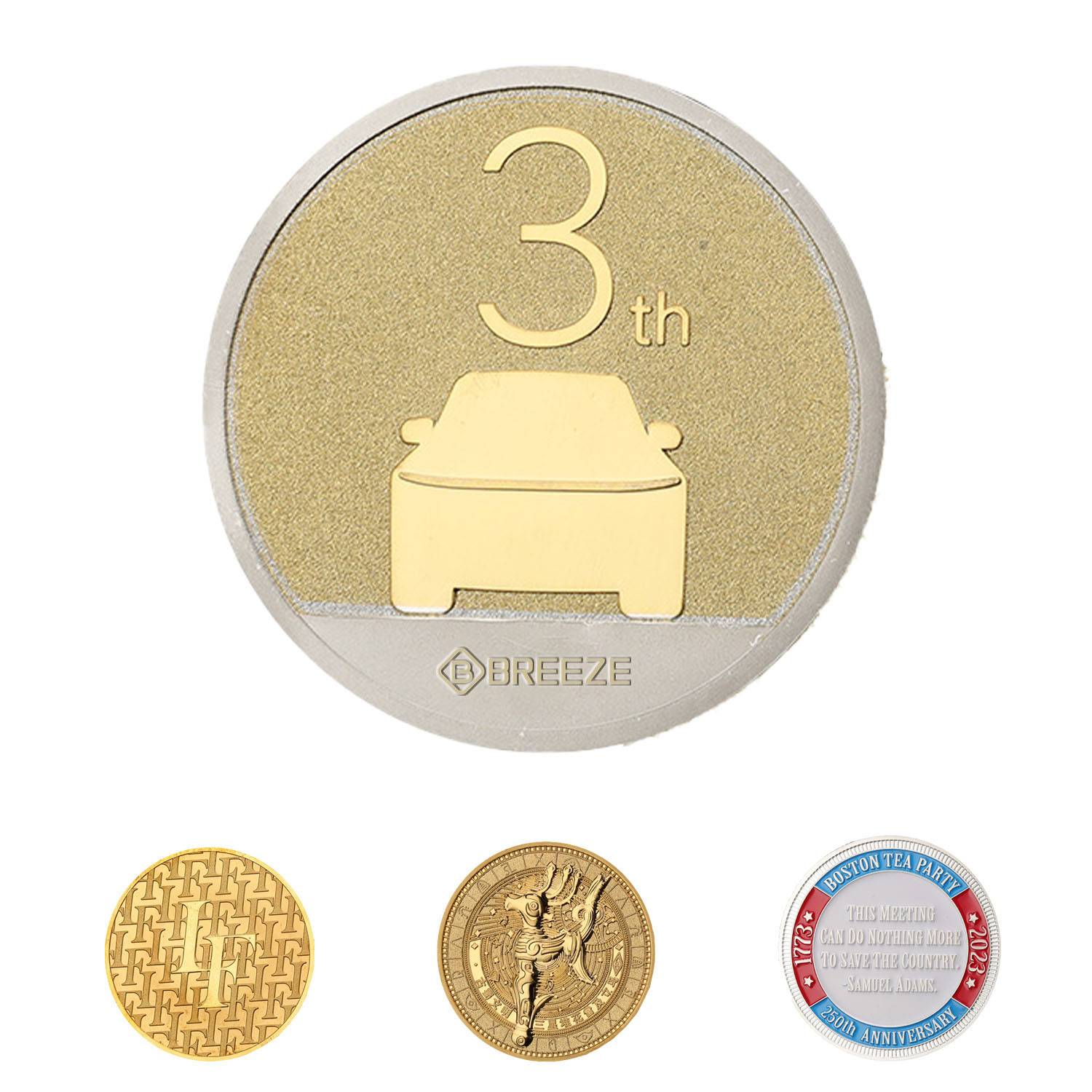 Electroplated Commemorative Coin 4