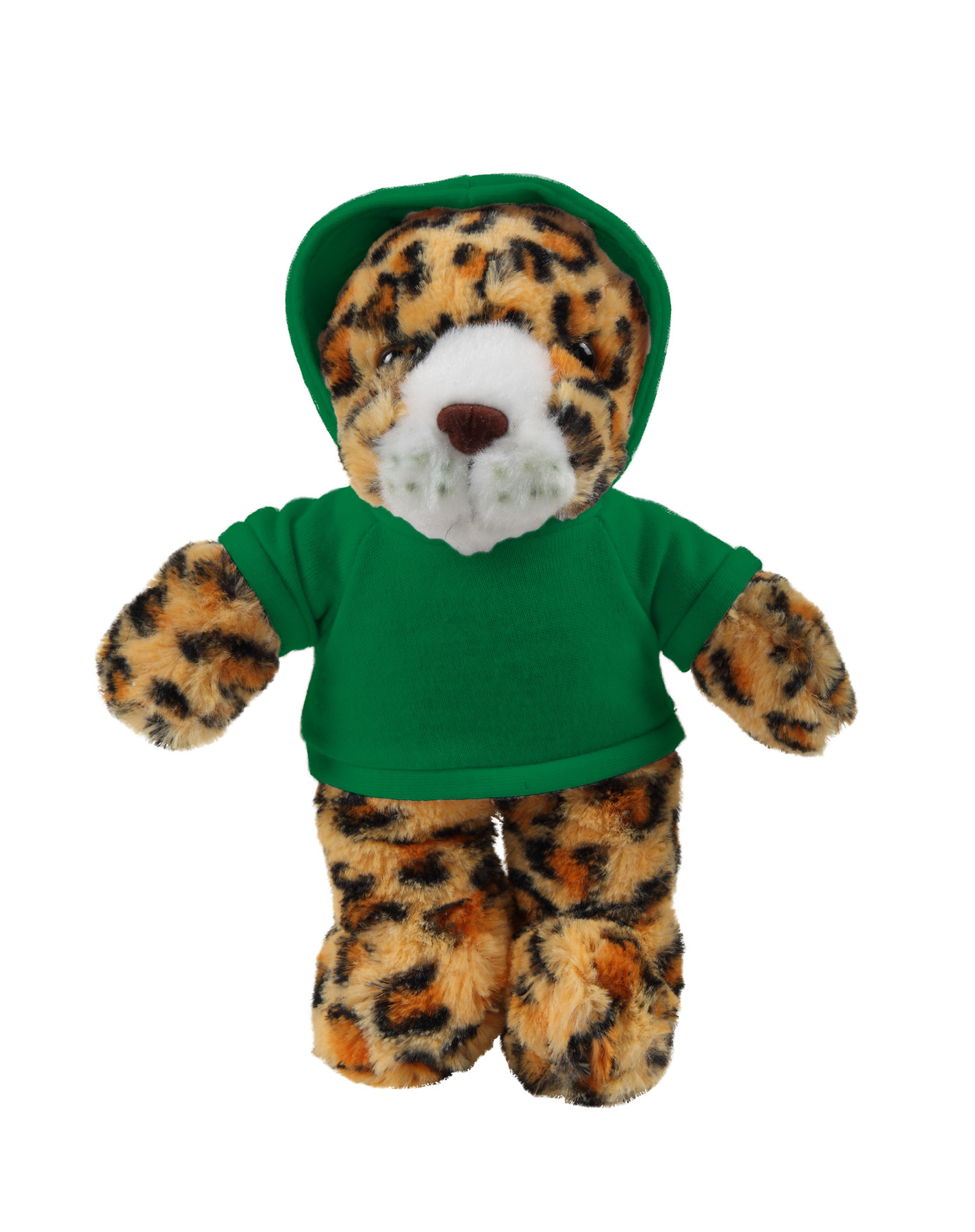 soft plush Leopard with hoodie 7
