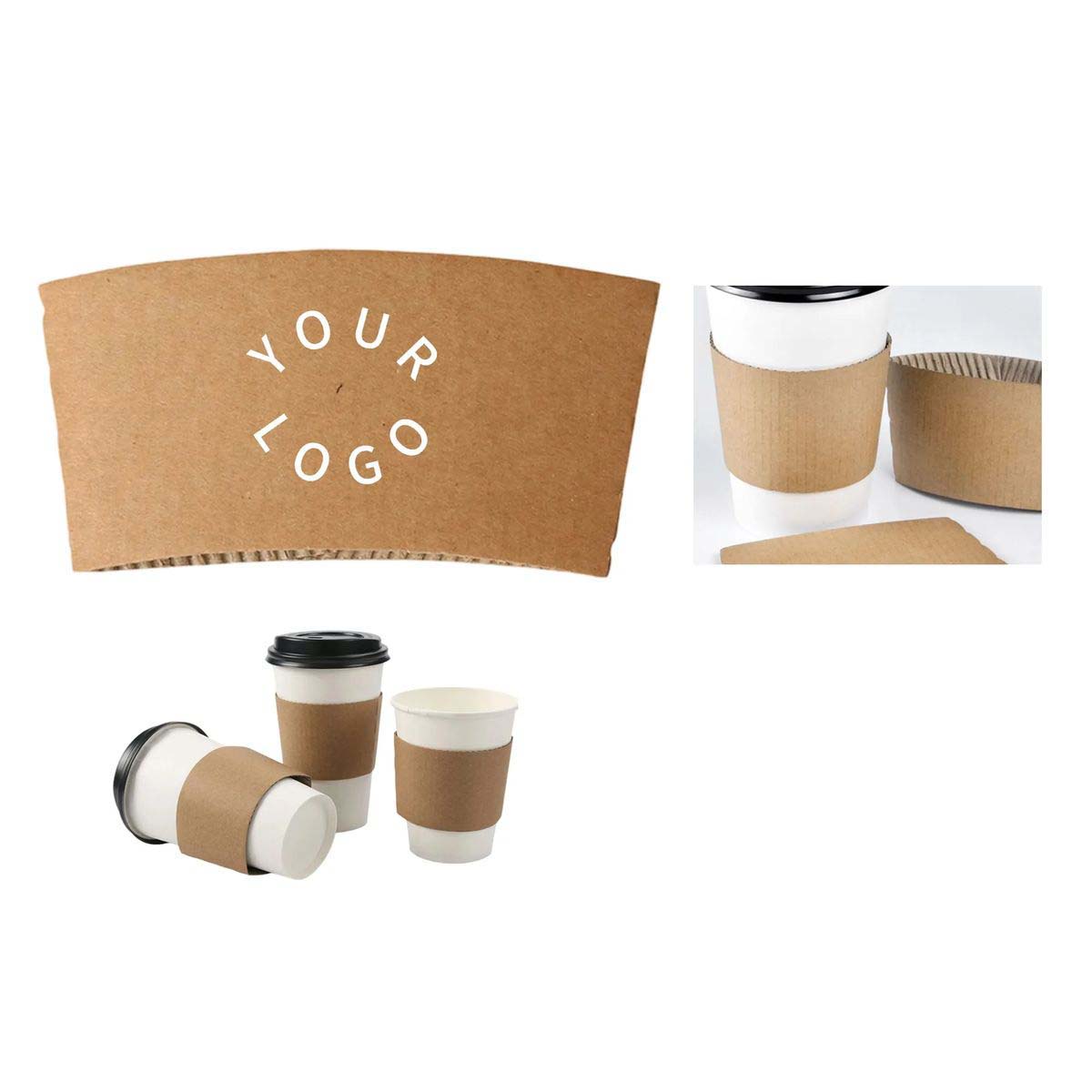 Corrugated Paper Coffee Sleeves with Insulation 2