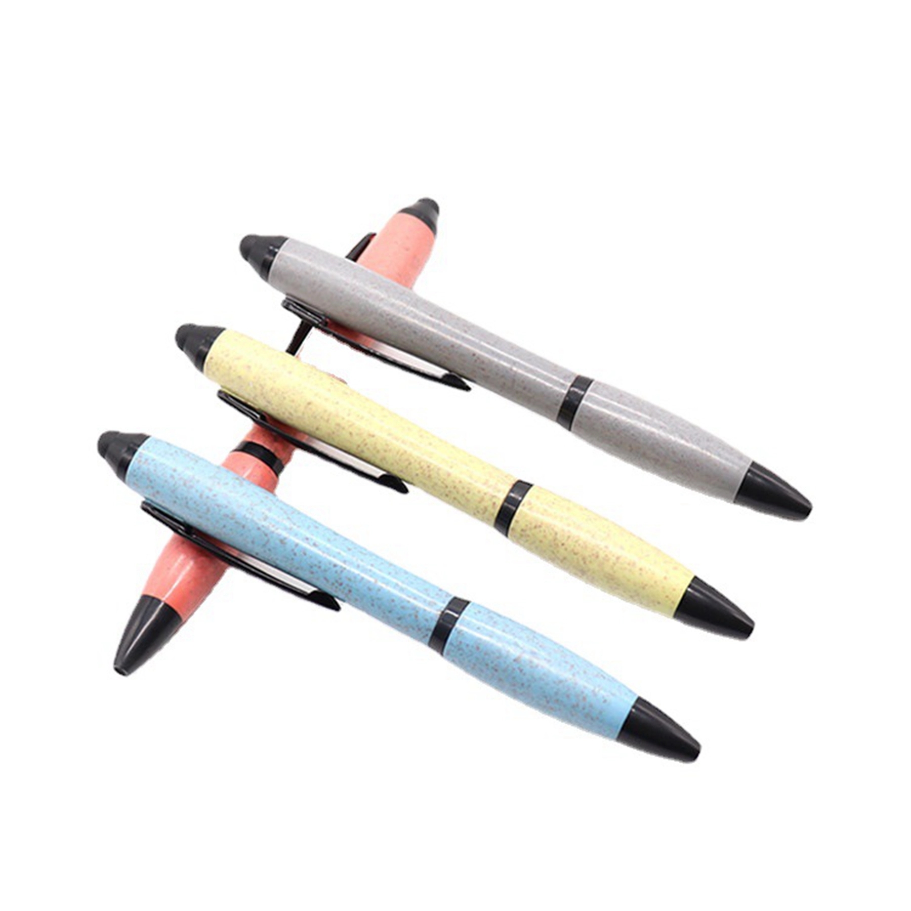Biodegradable Gourd Shaped Wheat Straw Ballpoint Pen 9