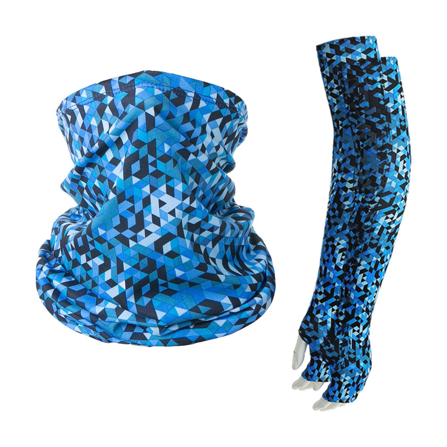 COMBO - Arm sleeves & Neck Gaiter w/ Full Bleed Sublimation 9