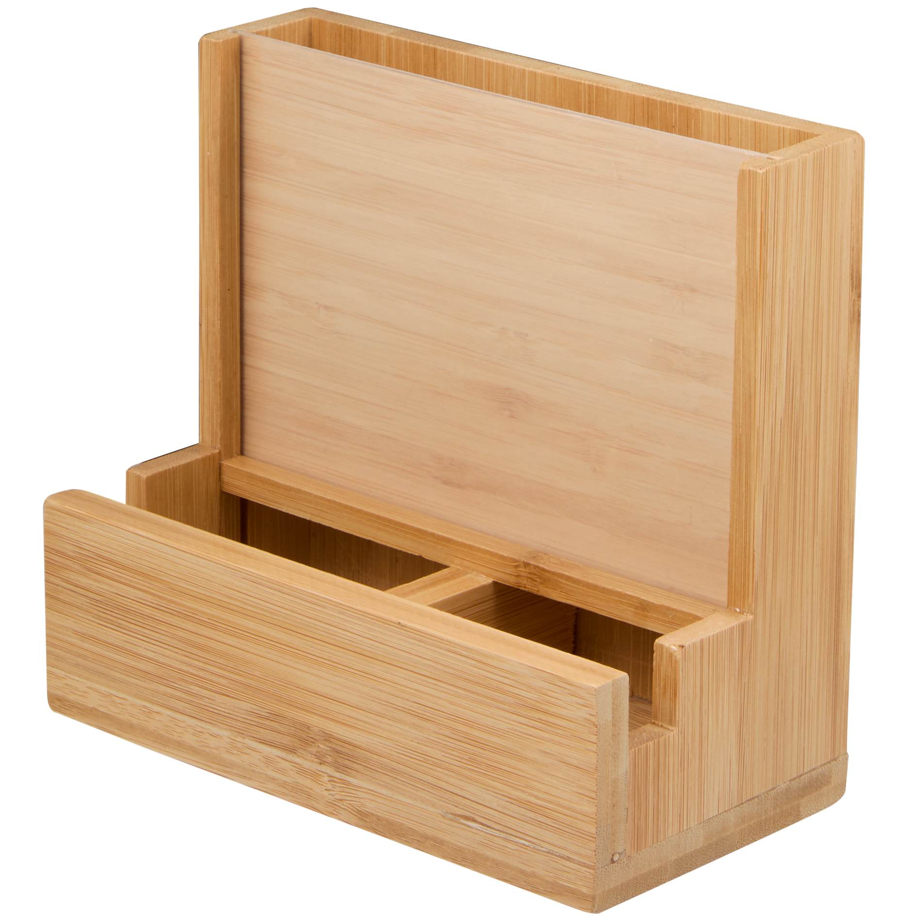 FSC® 100% Bamboo Photo Frame Desktop Organizer 15