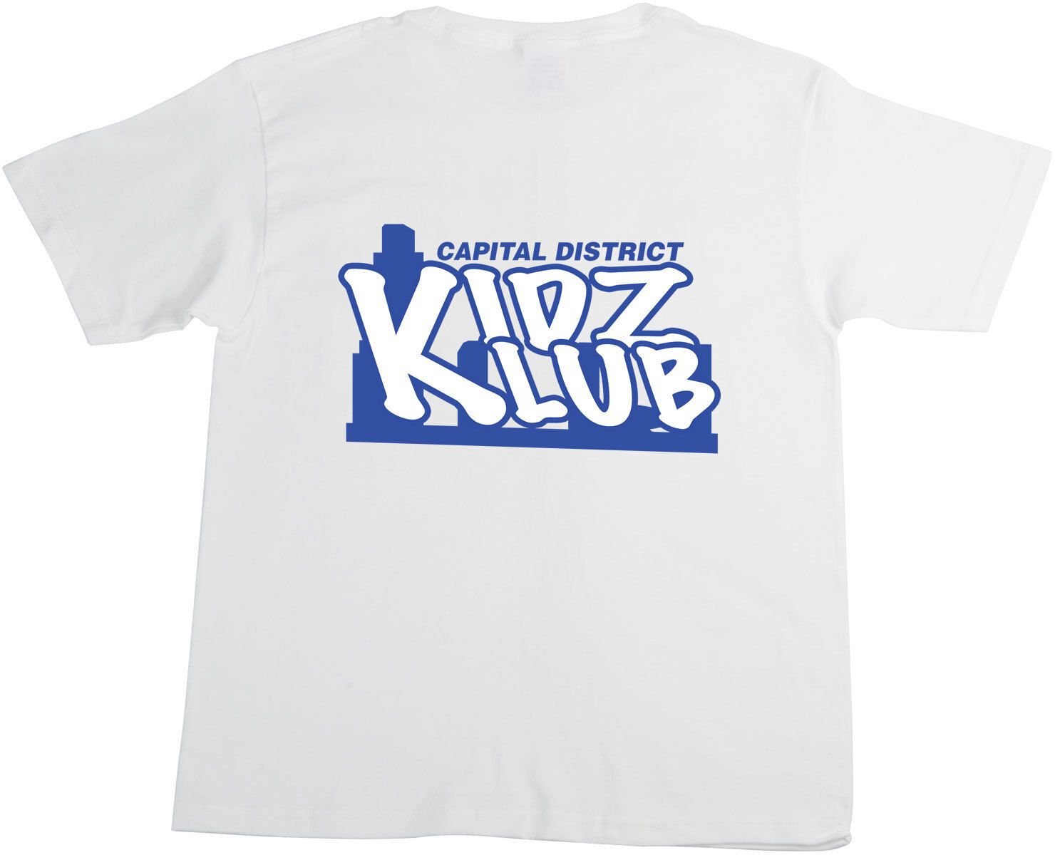 Screen Printed Youth 100% Cotton White T-shirt 5