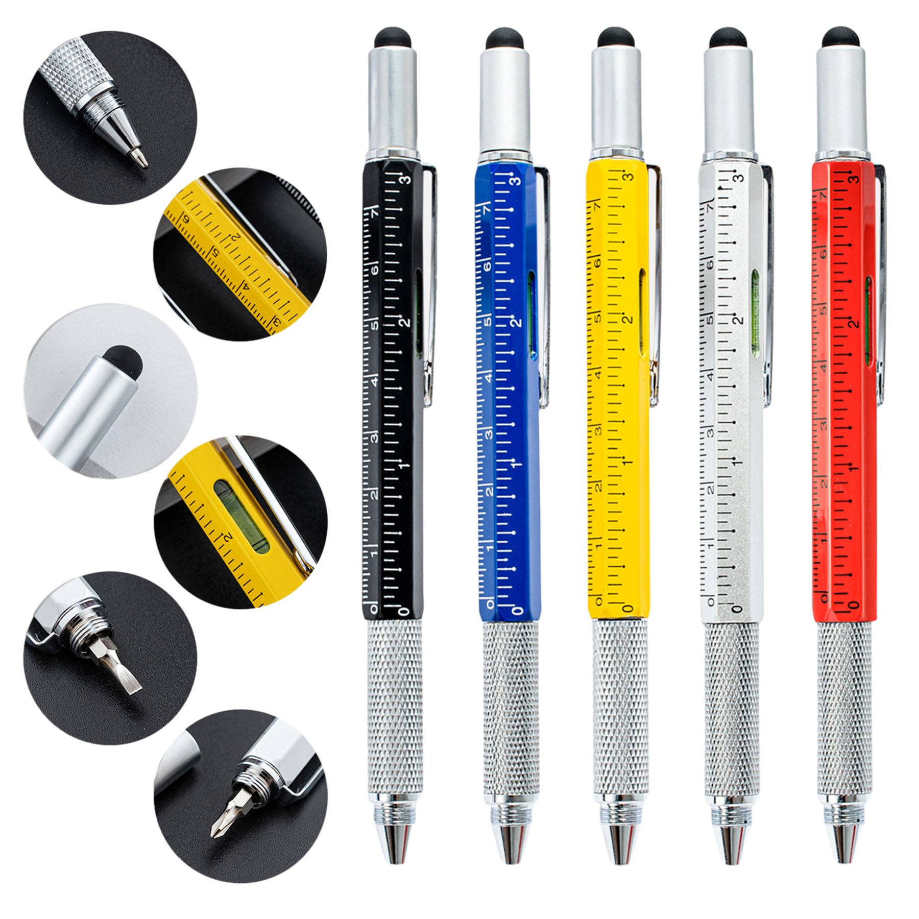 6-In-1 Multi Ballpoint Pen 3