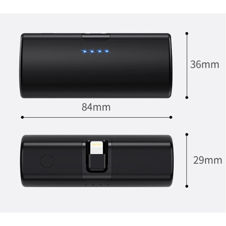 2 in 1 Portable Power Bank with Flishlight-5,000mAh 2