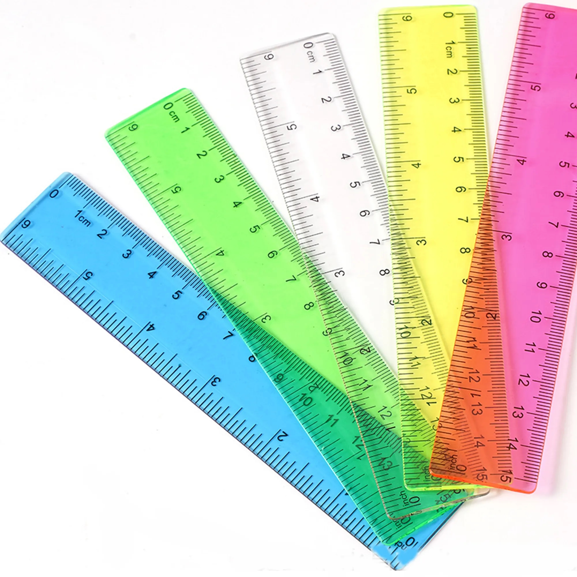 6 inches Plastic Straight Ruler 2