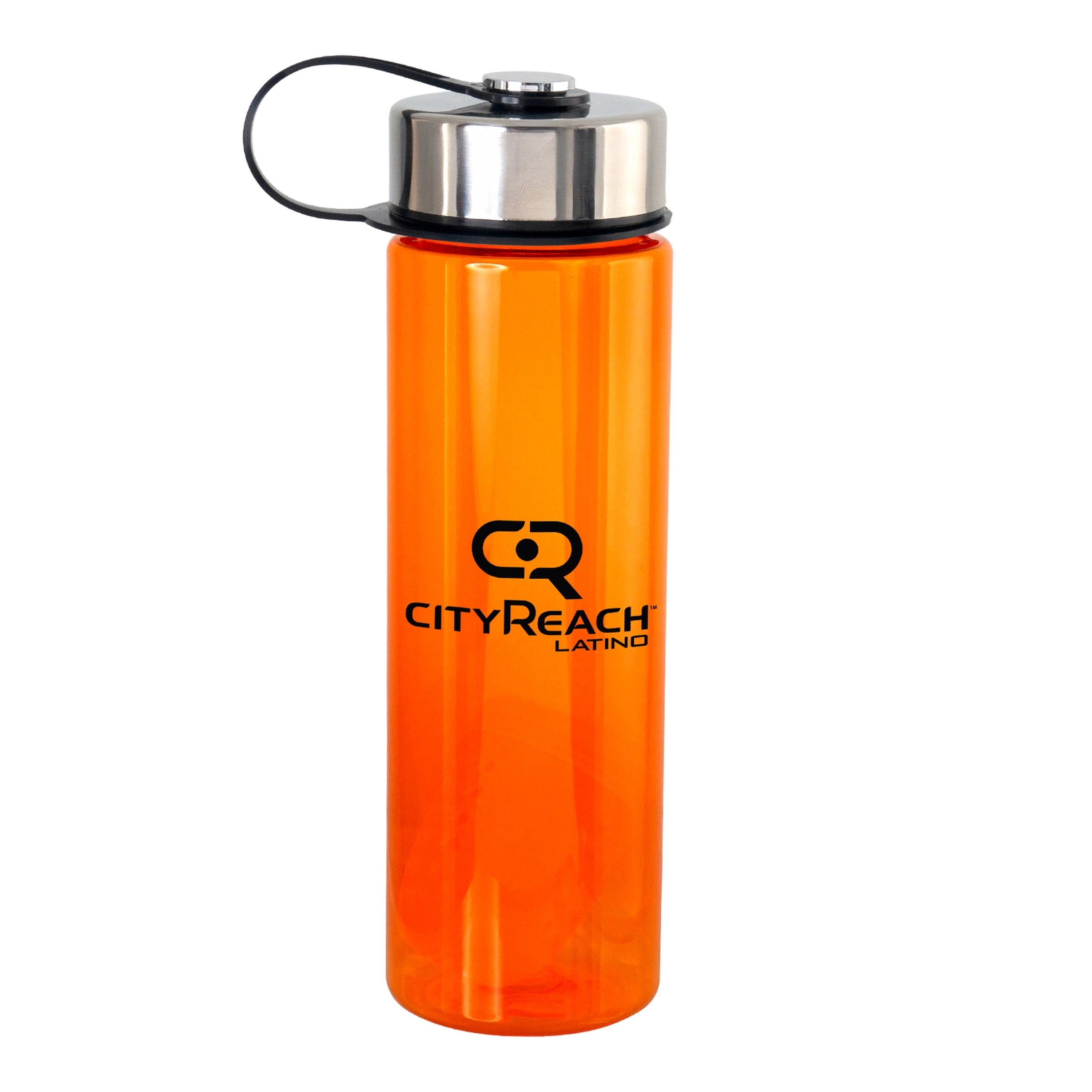 Metal Lanyard Colorful 24 Oz. Bottle with Floating Infuser, custom water bottle with logo imprint 3