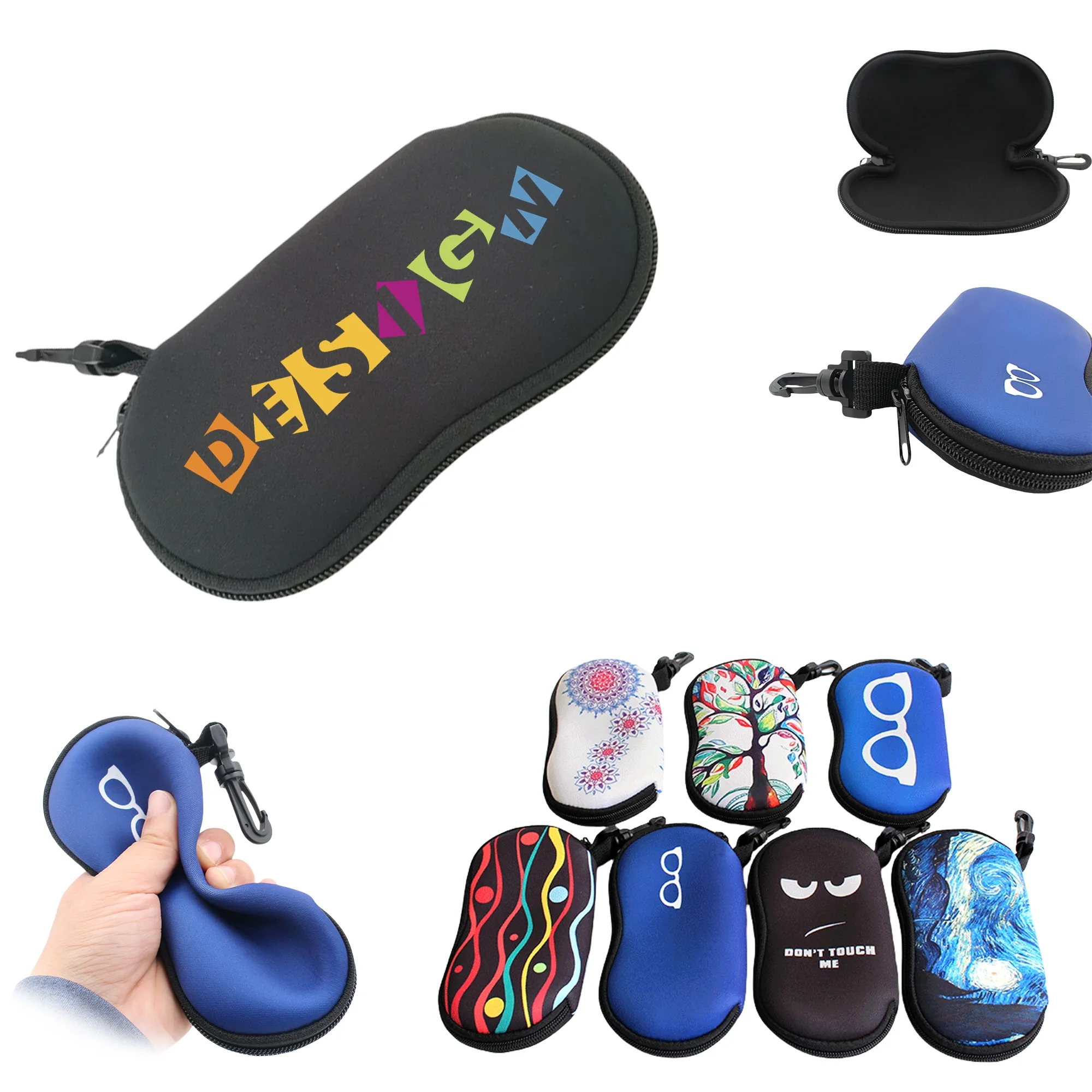 Full Color Neoprene Sunglasses Case 5