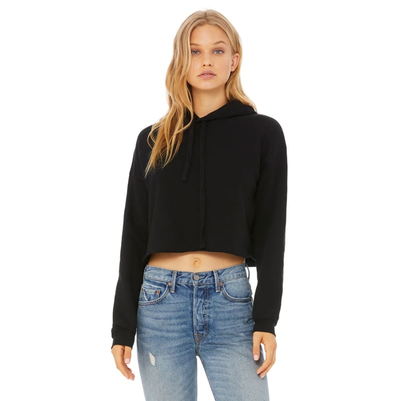 Bella + Canvas Ladies' Cropped Fleece Hoodie 6
