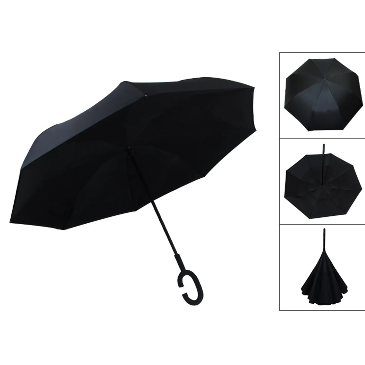 42" Arc Inverse Telescopic Umbrellas 4