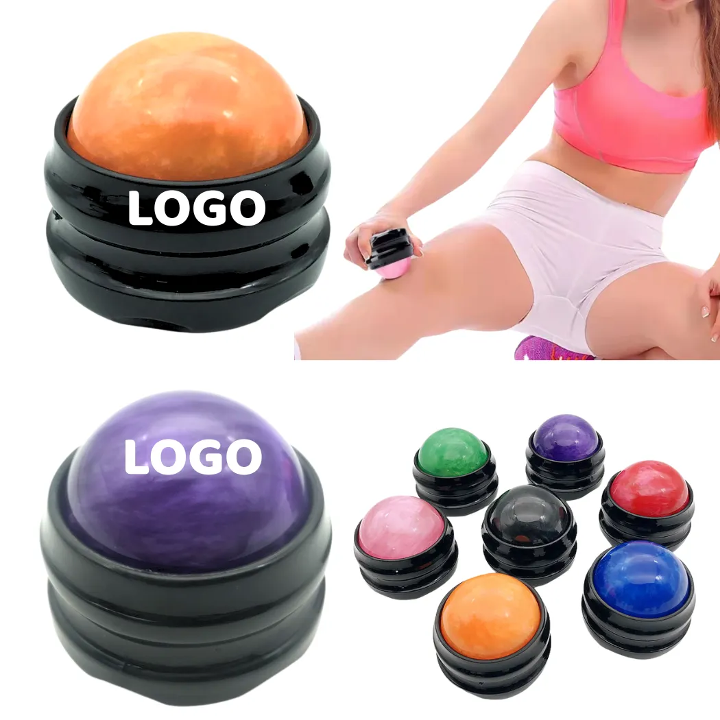 Full Color Handheld Resin Massage Ball Roller 4