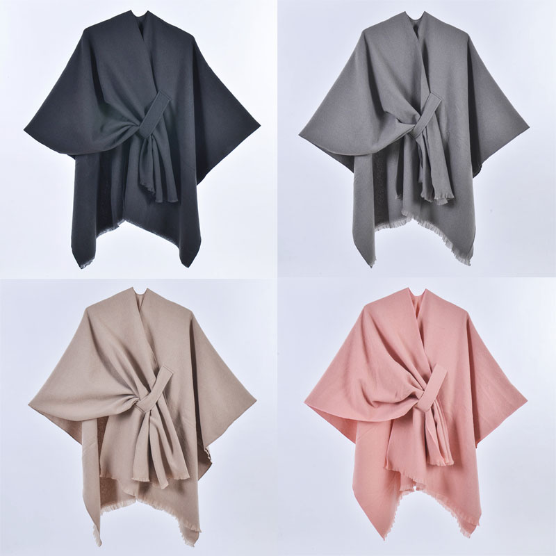 Custom Winter Warm Shawl 6