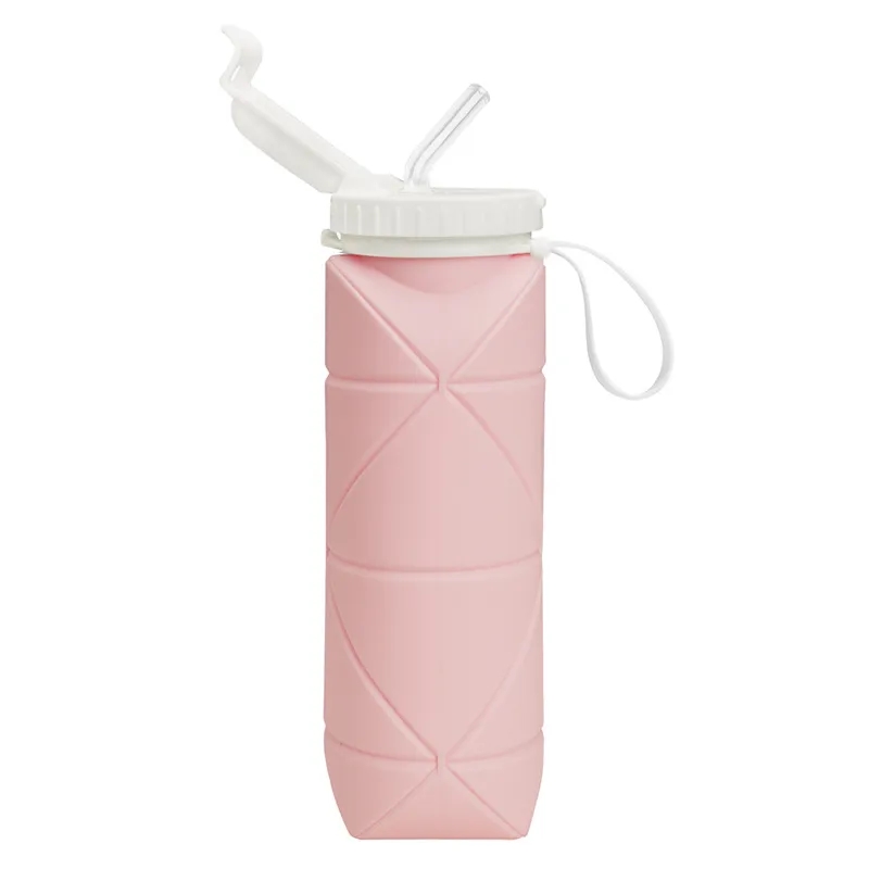 600ML Foldable Silicone Water Cup 8