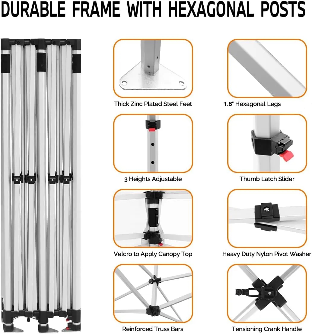 10'x20' Custom Tent Packages with Sublimation 6