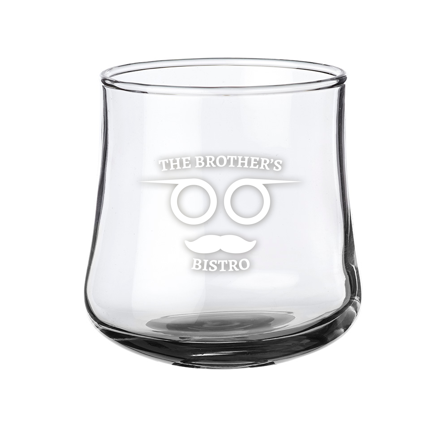 11 oz. Belle Stemless Glasses (Engraved Imprint) 14