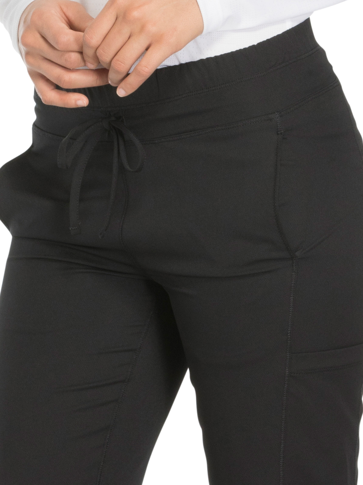 Dynamix Women's Mid Rise Straight Leg Drawstring Pant