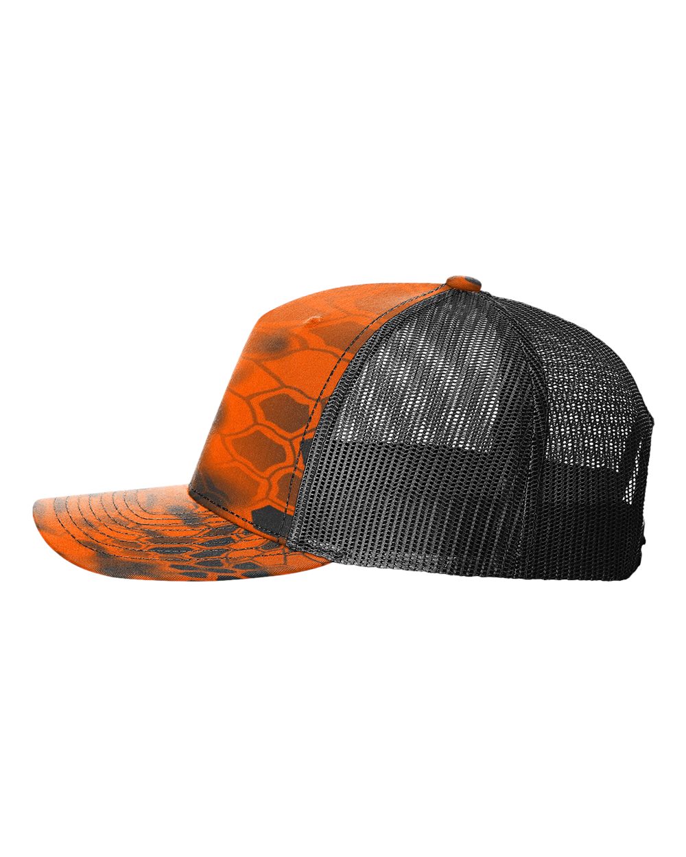 Printed Five-Panel Trucker Cap - 112PFP 34