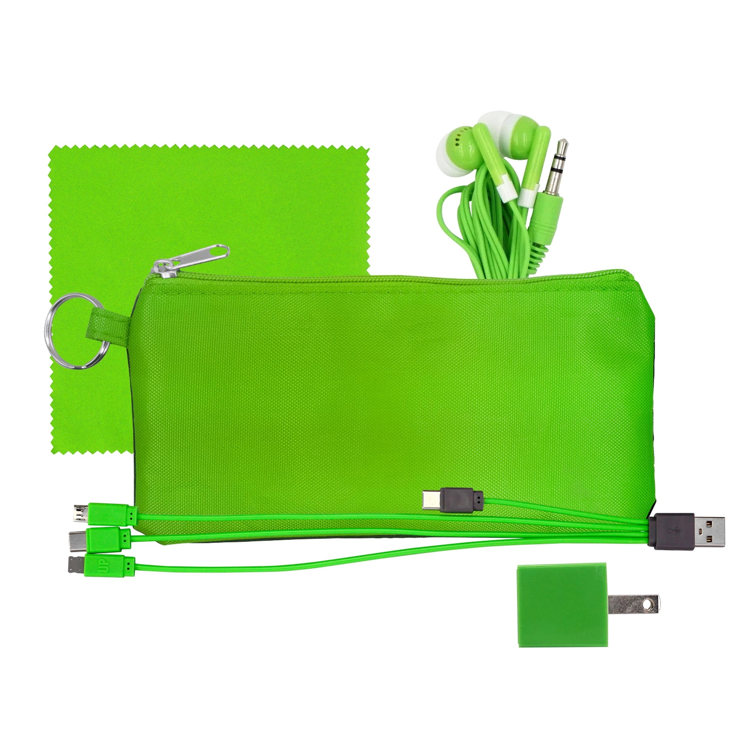 Large Stretchy Wall, Cable, Cloth & Buds Set 13