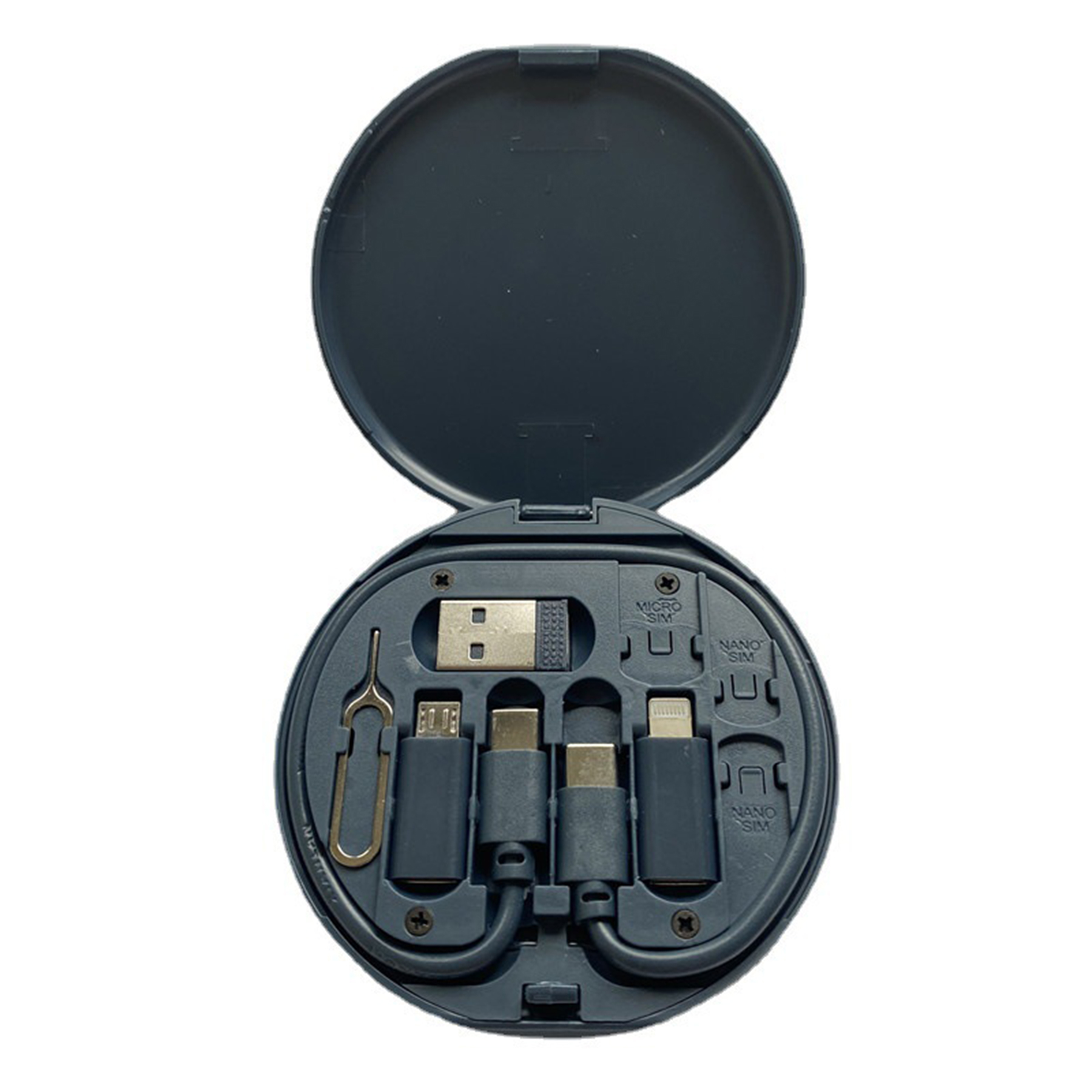 Multifunctional Charging Data Cable Storage Box 4