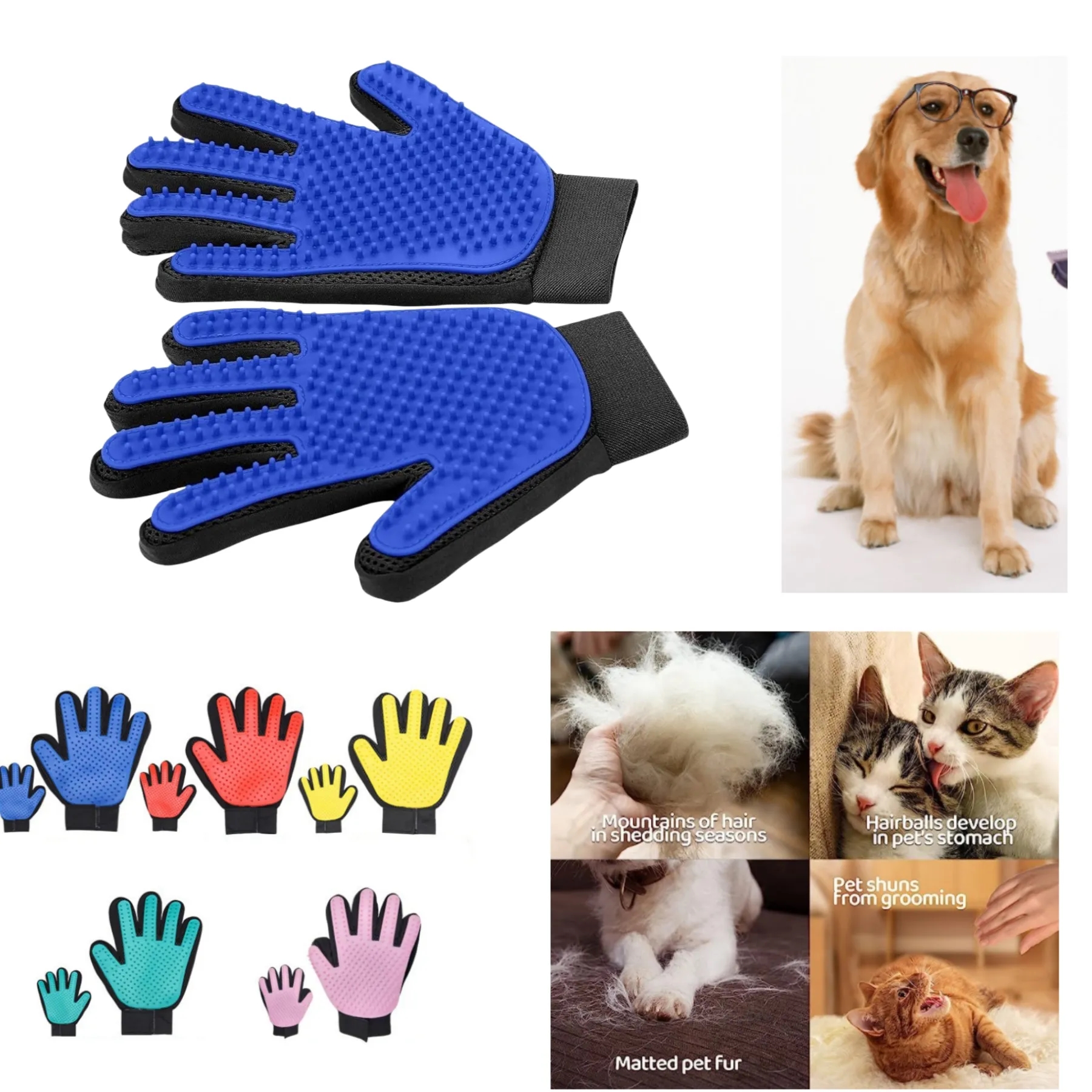 Pet Grooming Gloves 2
