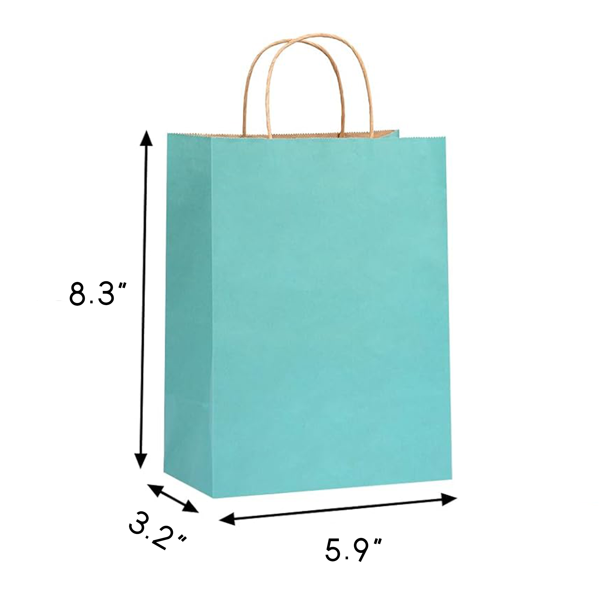 Premium Natural Kraft Paper Bags Bulk 3