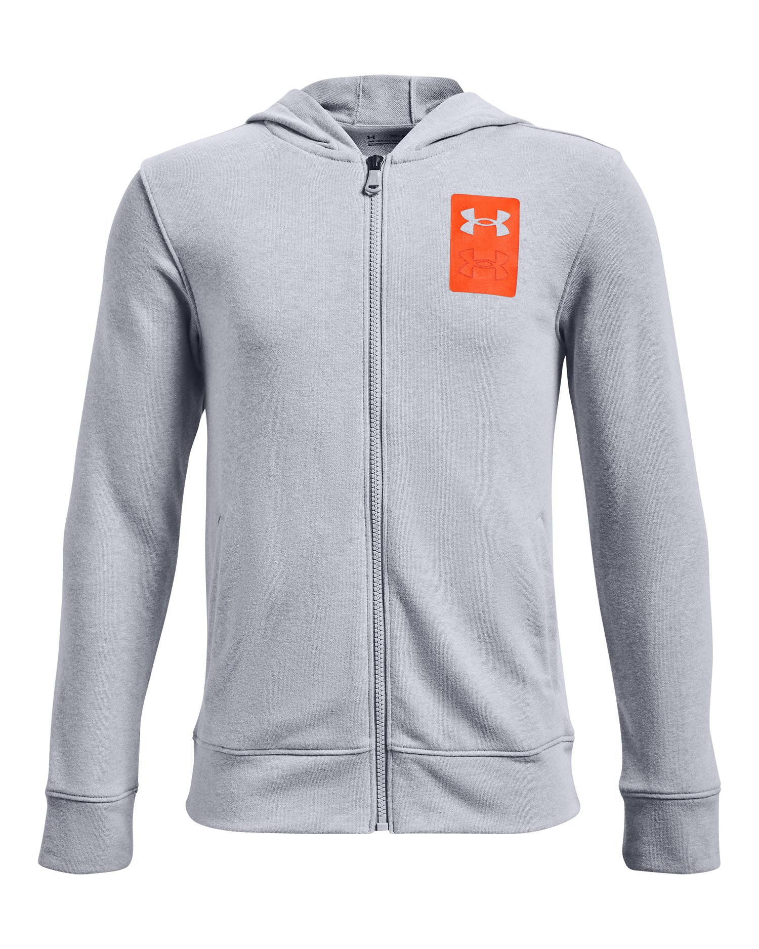 UA Rival Terry Boys' Full-Zip Hoodie 3